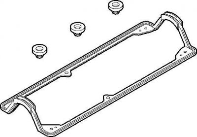 ELRING Прокладка клапанной крышки VW/SKODA 1.0/1.4/1.6 с уплот.болтов (030103483K*, 083.220)