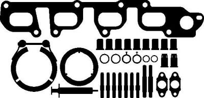 Elring 323.400 монтажный комплект, компрессор на VW MULTIVAN V (7HM, 7HN, 7HF, 7EF, 7EM, 7EN)