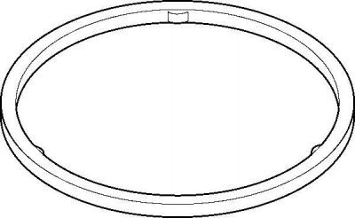 Elring 737.660 прокладка, труба выхлопного газа на 5 (F10, F18)