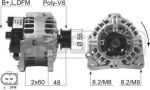 Era 210203 генератор на SKODA OCTAVIA Combi (1U5)