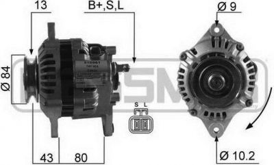 Era 210561 генератор на NISSAN PRIMERA Traveller (WP11)