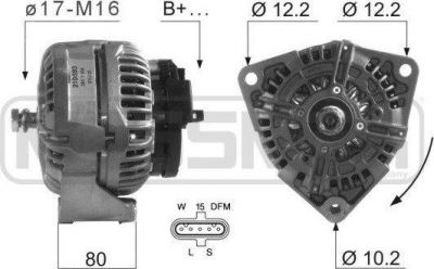 Era 210593 генератор на MAN TGM