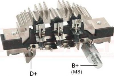 Era 216020 выпрямитель, генератор на IVECO Zeta