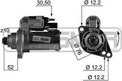 ERA Стартер Audi A3/Seat Altea/Ibiza/Leon/Toledo/Skoda Octavia/VW Golf/Jetta/Passat/Polo (220445)