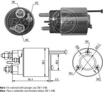 Era 227390 тяговое реле, стартер на PEUGEOT 206 SW (2E/K)