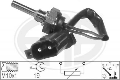 Era 330108 датчик, температура охлаждающей жидкости на VOLVO V70 I (LV)