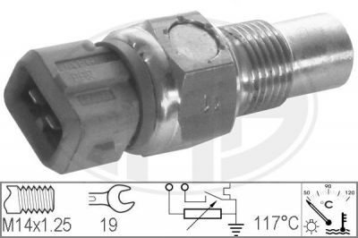 Era 330154 датчик, температура охлаждающей жидкости на PEUGEOT 306 (7B, N3, N5)