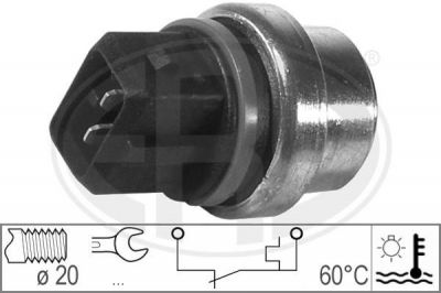 Era 330162 датчик, температура охлаждающей жидкости на VW PASSAT Variant (3A5, 35I)