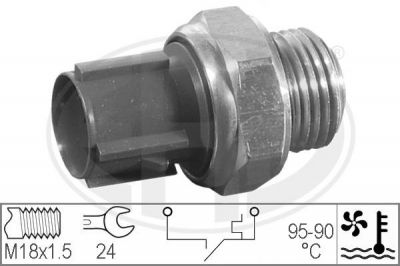 Era 330193 термовыключатель, вентилятор радиатора на HONDA INTEGRA купе (DC2, DC4)