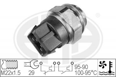 Era 330229 термовыключатель, вентилятор радиатора на FORD ESCORT VII (GAL, AAL, ABL)