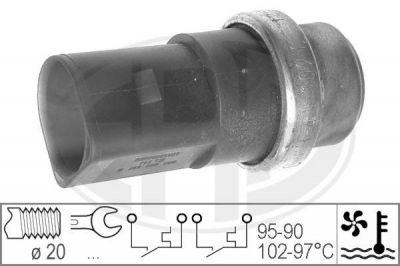 Era 330231 термовыключатель, вентилятор радиатора на SKODA SUPERB (3U4)