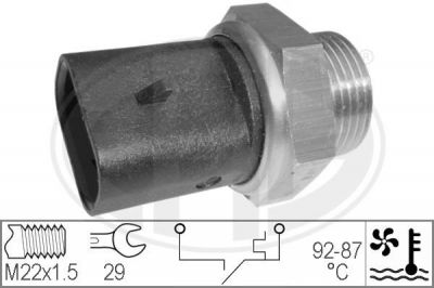 Era 330273 термовыключатель, вентилятор радиатора на ALFA ROMEO 146 (930)