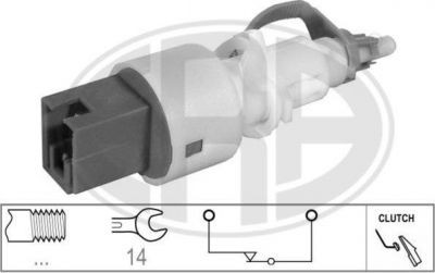 Era 330492 выключатель фонаря сигнала торможения на FIAT PALIO Weekend (178DX)
