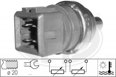 ERA Датчик темпер.охл.жидк. AUDI A3/A4/A6/G4/VW PASSAT (330497)