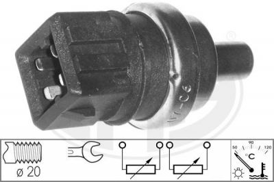 Era 330500 датчик, температура охлаждающей жидкости на SKODA OCTAVIA Combi (1U5)