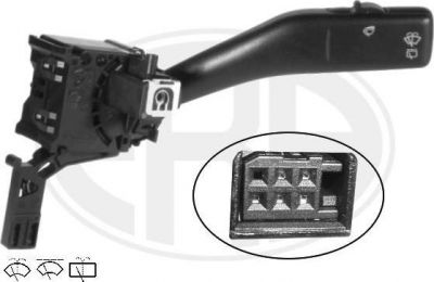 ERA Переключатель подрулевой стеклоочист./стеклоомыв.(многофункц.) SKODA Octavia 2007- (1K0953519H, 440446)