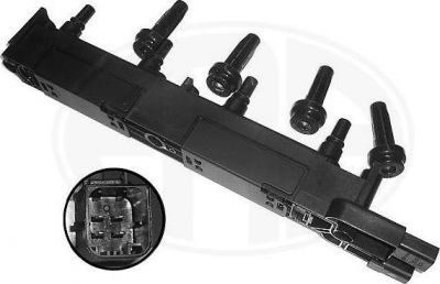 ERA Катушка зажигания Citroen/Peugeot 206/307/406/407/607/Expert/C4/C5/C8/Jumpy/Xsara (597075, 880073)