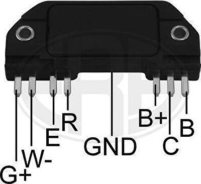 Era 885014 коммутатор, система зажигания на OPEL KADETT E (39_, 49_)
