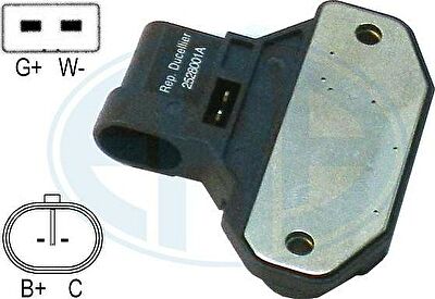 Era 885026 коммутатор, система зажигания на FIAT UNO (146A/E)