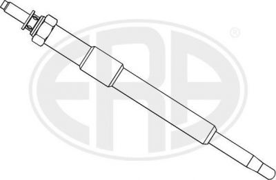 Era 886038 свеча накаливания на PEUGEOT 406 купе (8C)