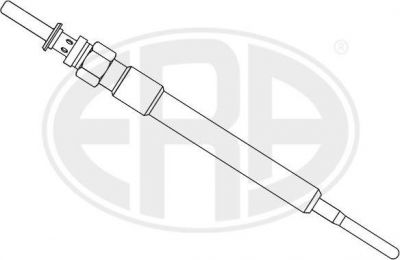 Era 886063 свеча накаливания на 3 (F30, F35, F80)