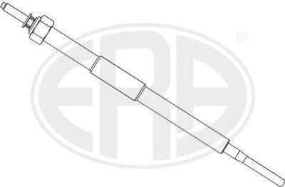 Era 886104 свеча накаливания на MITSUBISHI PAJERO IV (V8_W, V9_W)