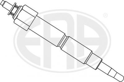 Era 886108 свеча накаливания на NISSAN PRIMERA Traveller (WP11)