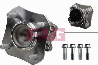 FAG 713 6139 90 комплект подшипника ступицы колеса на NISSAN TIIDA Наклонная задняя часть (C11X)