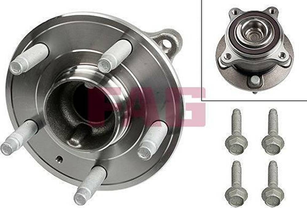 FAG 713645010 Подшипник ступицы CHEVROLET CRUZE/OPEL ASTRA задний к-т