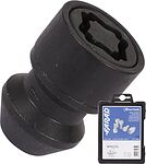 Farad BEN215L Комплект гаек-секреток M12×1.25, 34 мм, комплект 4+1, конус, ключ 19×21 мм