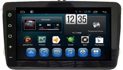 FarCar s180 Volkswagen, Skoda на Android 4.4 (q370)