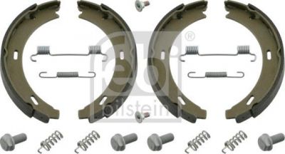 FEBI Колодки ст.тормоза MB W201/168/245/202/208/124/210/129 (1244200320, 02100)