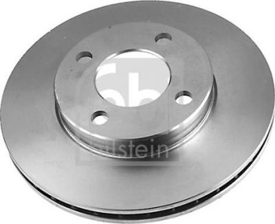 FEBI Диск тормозной передний AUDI 80 86-91 90 87-91 100 77-91 256x22mm (443615301D, 08554)