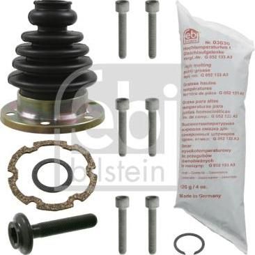 FEBI Пыльник ШРУСа AUDI AUDI 80 (B3) 1,6-2,0/1,6TDI 9/86-10/91 ,A80 (B4) 1,6/2,0/1,9TDI 9/91-12/94 893498201 (893498201, 08800)