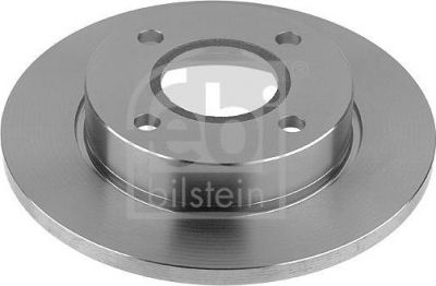 FEBI Диск тормозной FORD FIESTA 95-02/KA 96-08/MAZDA 121 96- передний не вент. (562038J, 10518)