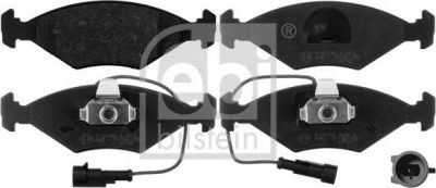 Febi 116052 комплект тормозных колодок, дисковый тормоз на FIAT PALIO Weekend (178DX)