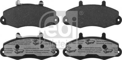 Febi 116069 комплект тормозных колодок, дисковый тормоз на FORD TRANSIT c бортовой платформой/ходовая часть (E_ _)