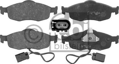 FEBI 16035 Тормозные колодки диск пер.с датч.MONDEO FEB (16035)