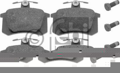 Febi 16144 комплект тормозных колодок, дисковый тормоз на AUDI 100 (4A, C4)