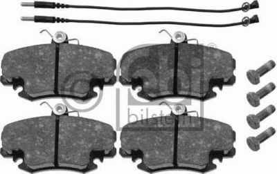 FEBI Колодки тормозные дисковые перед. RENAULT Logan/R19/Clio I/II /Megane I 92-> (77 01 207 066, 16191)