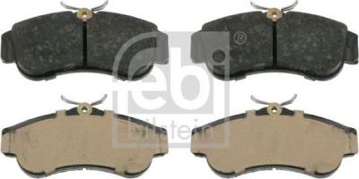 Febi 16201 комплект тормозных колодок, дисковый тормоз на NISSAN PRIMERA (P10)