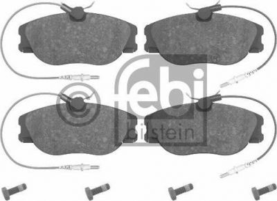 Febi 16224 комплект тормозных колодок, дисковый тормоз на PEUGEOT EXPERT фургон (222)