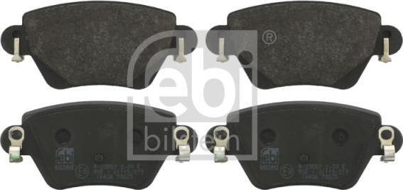Febi 16426 комплект тормозных колодок, дисковый тормоз на FORD MONDEO III седан (B4Y)