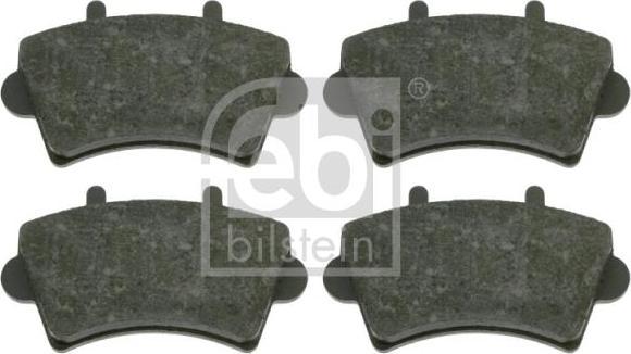 Febi 16495 комплект тормозных колодок, дисковый тормоз на OPEL MOVANO Combi (J9)
