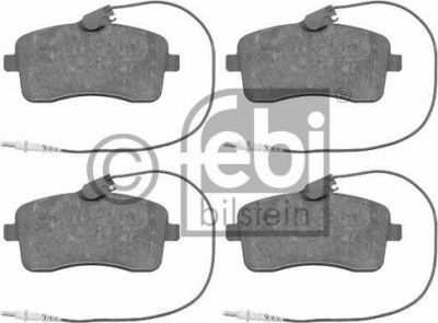 Febi 16547 комплект тормозных колодок, дисковый тормоз на PEUGEOT 407 SW (6E_)