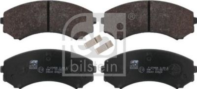 FEBI КОМПЛЕКТ ТОРМОЗНЫХ КОЛОДОК, ДИСКОВЫЙ ТОРМОЗ (16582)
