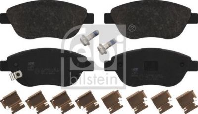 Febi 16630 комплект тормозных колодок, дисковый тормоз на OPEL CORSA D