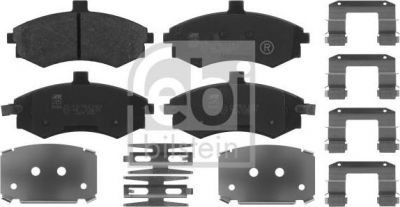 Febi 16679 комплект тормозных колодок, дисковый тормоз на HYUNDAI ELANTRA (XD)