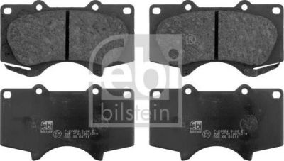 Febi 16726 комплект тормозных колодок, дисковый тормоз на TOYOTA LAND CRUISER PRADO (KDJ15_, GRJ15_)