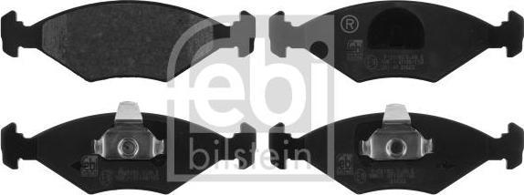Febi 16855 комплект тормозных колодок, дисковый тормоз на FIAT ALBEA (178_)